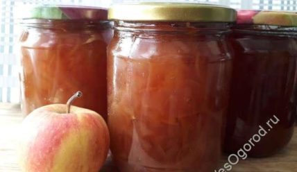Простой рецепт яблочного варенья на зиму – Пятиминутка