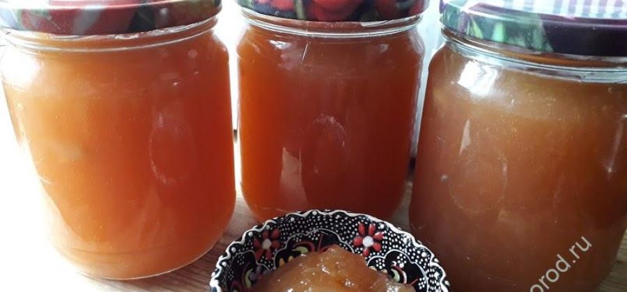 Как приготовить яблочный джем на зиму – Пошаговый рецепт с фото